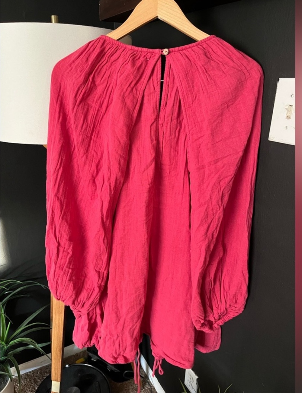 Free People Fuchsia Mini Dress - Picture 8 of 9